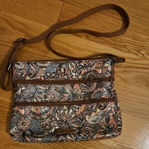 Sakroots Floral Patterned Crossbody Bag